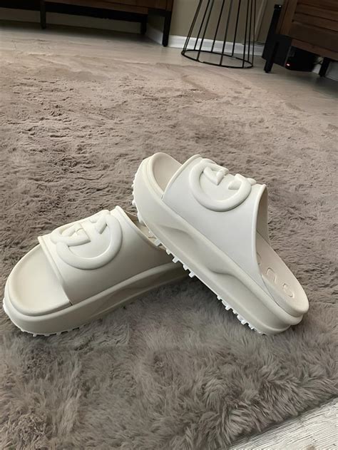 Gucci platform slides dhgate